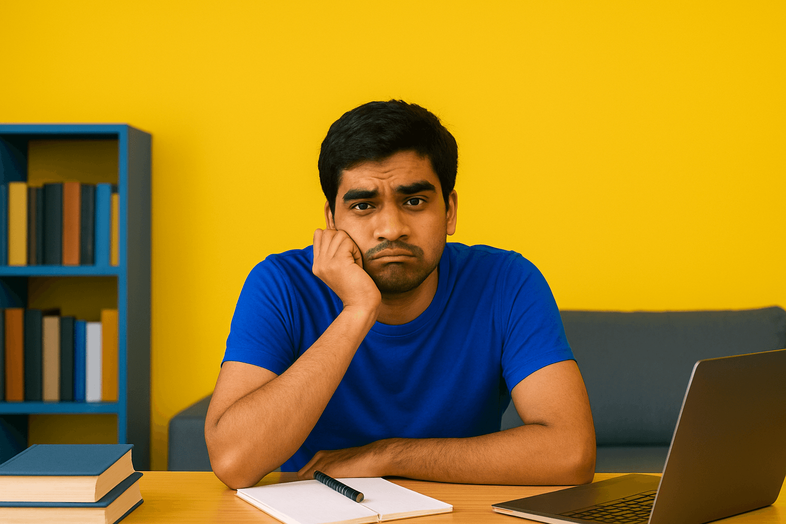 Frustrated learner before using UpLeveling